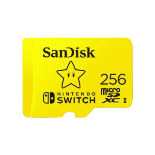 SANDISK NINTENDO MICROSDXC SQXAO 256GB UHS-1