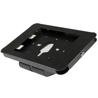 Startech Secure Tablet Enclosure Stand- Lockable Anti Theft Steel Desk or Wall Mount for 9.7" iPad / Tablet - VESA Compatible (SECTBLTPOS)