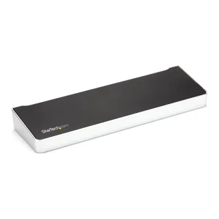 Startech 4K USB-C Dock - Triple Monitor - Mac & Windows - 60W USB PD (DK30CH2DPPDU) - Docking station - USB-C - HDMI, 2 x DP - 1GbE - 60 watt - United Kingdom, Europe