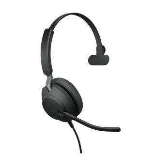 Jabra Evolve2 40 SE UC Mono - Headset - on-ear - wired - USB-C, USB-A - noise isolating - Optimised for UC