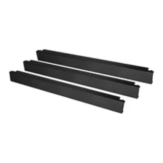 Startech 1U Blanking Panels - Tool Less Blank Rack Panels - 10 Pack - Rack Mount Panel for 19 in. Server Rack (BLANKP10) - Rack blanking panel - front - black - 1U - 19" (pack of 10)