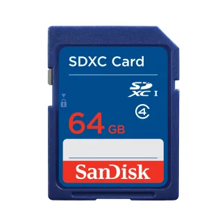 SanDisk - Flash memory card - 64 GB - Class 4 - SDXC