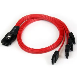 StarTech 50cm SFF-8087 to 4x SATA - Internal Mini SAS to SATA Reverse Cable - internal Mini SAS to SATA (SAS8087S4R50)