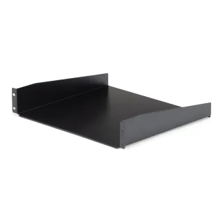 Startech 2U Fixed Server Rack Mount Shelf, 16in Deep Steel Universal Cantilever Tray for 19" AV/Data/Network Equipment Rack with Cage Nuts & Screws, 44lbs Weight Capacity, 60" Deep - 2U Network Rack Shelf (CABSHELF) - Rack shelf - for P/N: RACK-18U-20-WALL-OA, RACK-21U-20-WALL-OA, RACK-24U-20-WALL-OA, RK12OD2, RK3236BKF