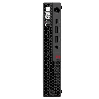 Lenovo ThinkStation P3 Gen 2 30K5 - AI Workstation - tiny Core Ultra 7 265 / up to 5.3 GHz - vPro Enterprise - RAM 32 GB - SSD 1 TB - TCG Opal Encryption, NVMe, Performance - RTX A400 - Gigabit Ethernet - Win 11 Pro - monitor: none - keyboard: UK - black - Lenovo TopSeller - with 1 Year Lenovo Premier Support