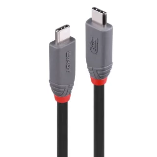Lindy 36958 2M USB 4 240W Type C Cable Anthra Line