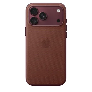 Apple - Protective cover for mobile phone - MagSafe compatibility - TechWoven - burgundy - for iPhone 18 Pro Max