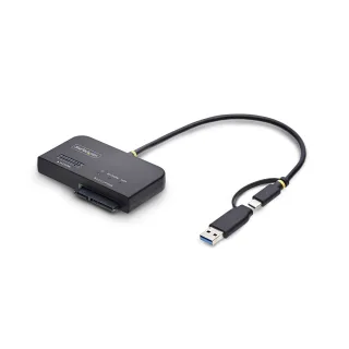 Startech - Interface adapter - 2.5", 3.5" - M.2 NVMe Card / PCIe 4.0 (NVMe) - USB 3.2 (Gen 2) - black