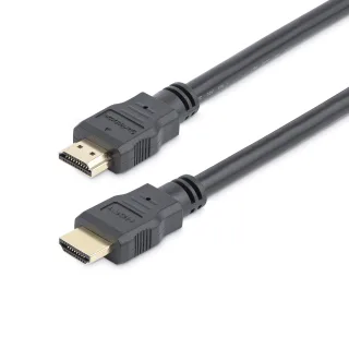 Startech 0.5m High Speed HDMI Cable - Ultra HD 4k x 2k HDMI Cable - HDMI to HDMI M/M - 50cm HDMI 1.4 Cable - Audio/Video Gold-Plated (HDMM50CM) - HDMI cable - HDMI male to HDMI male - 50 cm - shielded - black