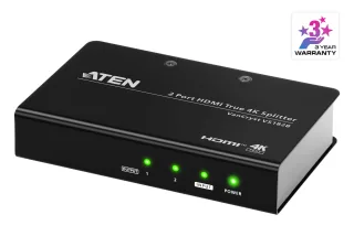ATEN VanCryst VS182B - Video/audio splitter - 2 x HDMI - desktop - for VanCryst VS182B, VS184B