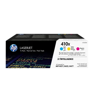 HP 410X - 3-pack - High Yield - yellow, cyan, magenta - original - LaserJet - toner cartridge (CF252XM)