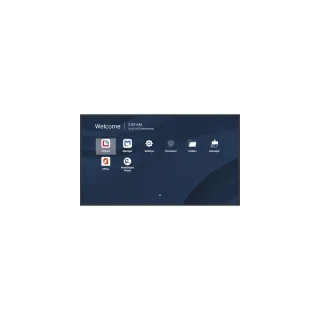 ViewSonic CDE8631-1C - 86" Diagonal Class CDE31 Series LED-backlit LCD display - digital signage - with built-in media player / optional slot-in PC capability - 4K UHD (2160p) 3840 x 2160 - direct-lit LED