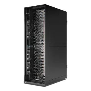 APC NetShelter Rack PDU Advanced - Gen 2 - power distribution unit (rack-mountable) - metered, 43.5kW, 400V, 63A, or, 415V, 60A, 560P6 - AC 400/415 V - 34.6 kW - 34600 VA - 3-phase - Ethernet 10/100/1000, USB - input: IEC 60309 3P+N+PE - output connectors: 42 (21 x IEC 60320 C13/C15/C19/C21, 21 x IEC 60320 C13/C15) - 0U - 3 m cord - black - TAA Compliant