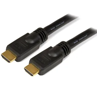 Startech 15m High Speed HDMI Cable Ultra HD 4k x 2k HDMI Cable M/M - HDMI cable - HDMI male to HDMI male - 15 m - shielded - black