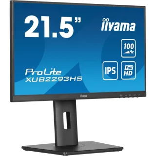 IIYAMA XUB2293HS-B6 21.5IN IPS LCD 100HZ 1MS FHD 300 CD/M2 HDMI