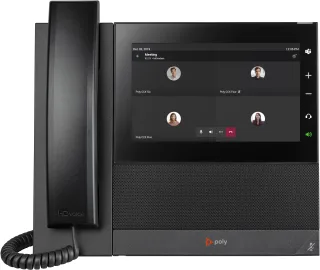 HP Poly CCX 600 - For Microsoft Teams - VoIP phone with caller ID/call waiting - SIP, RTP, RTCP - 24 lines - black