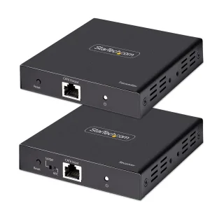 Startech 4K HDMI Extender Over CAT5/CAT6 Cable, 4K 60Hz HDR Video Extender, Up to 230ft (70m), HDMI Over Ethernet Cable, S/PDIF Audio Out, HDMI Transmitter and Receiver Kit - Local Video Out, Power Over Cable (4K70IC-EXTEND-HDMI) - Video/audio/infrared extender - HDMI - over CAT 5/5e/6/6a - up to 70 m