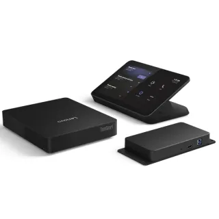 Lenovo ThinkSmart Core Gen 2 - Video conferencing kit (Lenovo IP Controller, compute system, Lenovo Link Box) - with 3 Years Lenovo Premier Support - Certified for Microsoft Teams Rooms - black