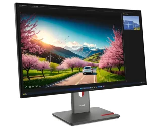 Lenovo ThinkVision P32UD-40 - LED monitor - 32" (31.5" viewable) - 3840 x 2160 4K @ 120 Hz - IPS - 350 cd/m² - 1500:1 - HDR10 - 4 ms - 2xThunderbolt 4, 2xDisplayPort, HDMI, USB-C - raven black