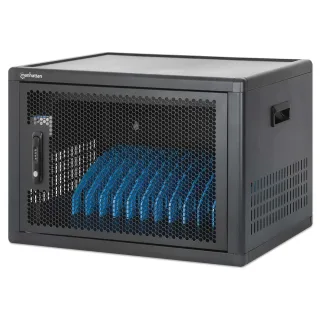 Manhattan 181266 Charging Cabinet X12 USB-C 65W-LAPTOPS to 15.6 Desktop