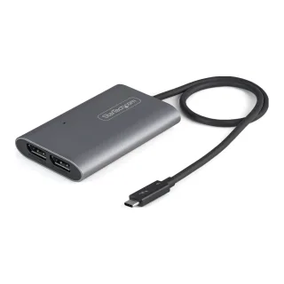 StarTech DisplayPort to VGA Adapter - 1920x1200 - Active DP to VGA Video Converter - Plug and Play DP to VGA Connector (DP2VGA) - Display adapter - DisplayPort (M) to HD-15 (VGA) (F) - 25 cm - latched - for P/N: DK30C2DAGPD, MST14DP123DP, TB32DP14, TB32DP2T, TB3DK2DPM2, TB3DOCK2DPPD, TB3DOCK2DPPU