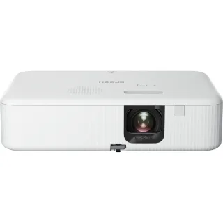 Epson CO-FH02 - 3LCD projector - portable - 3000 lumens (white) - 3000 lumens (colour) - Full HD (1920 x 1080) - 16:9 - 1080p - black / white - Android TV