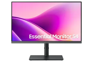Samsung Essential S4 S24F430UAU - S43UF Series - LED monitor - 24" - 1920 x 1080 Full HD (1080p) @ 100 Hz - IPS - 300 cd/m² - 1000:1 - 5 ms - HDMI, DisplayPort, USB-C - black