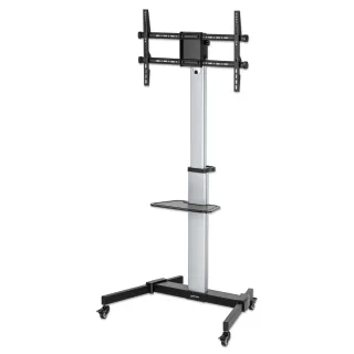 Manhattan 462327 TV/Monitor Trolley Stand- 37-86" VESA to 600X400MM 50KG