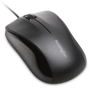 Kensington ValuMouse - Mouse - right and left-handed - optical - 3 buttons - wired - USB - black