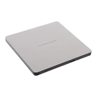 Hitachi-LG GP60NS60 8x DVD-RW USB 2.0 Silver Slim External Optical Drive
