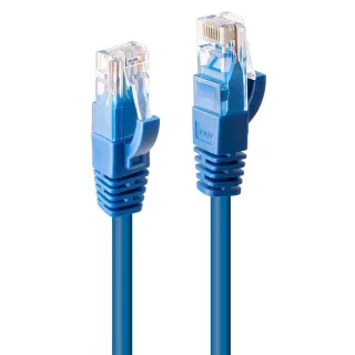 Lindy 48022 10M CAT6 U/Utp Snagless Gigabit Network Cable Blue