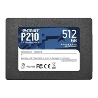 Patriot P210 (P210S512G25) 512GB 2.5 Inch SSD, Sata 3 Interface, Read 520MB/s, Write 430MB/s, 3 Year Warranty