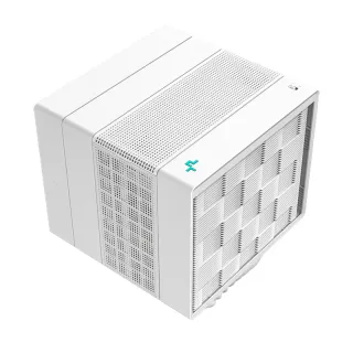 DeepCool ASSASSIN IV Universal Socket 140mm PWM 1400RPM Fan CPU Cooler, White, armed with seven heat pipes and newly designed 120 and 140mm FDB fans