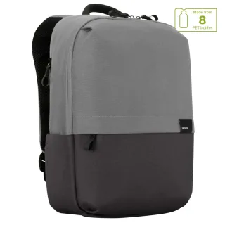 Targus Sagano EcoSmart Commuter - Notebook carrying backpack - 15.6" - black, grey
