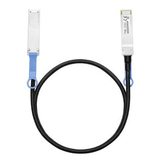 TP-Link Omada SM9220-1M V1 - 100GBase direct attach cable - QSFP28 to QSFP28 - 1 m - twinaxial - IEEE 802.3/IEEE 802.3ba/EEE 802.3bj/SFF-8636/SFF-8679/SFF-8663 - passive