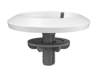 Logitech Rally Table and Ceiling Mount for Rally Mic Pod - Bracket - for microphone - white - ceiling mountable