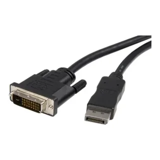 StarTech 10 ft DisplayPort to DVI Video Adapter Converter Cable - M/M (DP2DVIMM10) - DisplayPort cable - DisplayPort (M) to DVI-D (M) - 3 m - black - for P/N: DPPNLFM3, DPPNLFM3PW