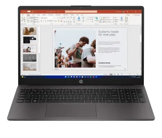 HP 255 G10 AK9U8AT#ABU Laptop, 15.6 Inch Full HD 1080p Screen, AMD Ryzen 5 7530U, 8GB RAM, 256GB SSD, Windows 11 Home