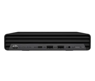 HP Elite 800 G9 - Mini desktop Core i7 i7-14700 / up to 5.4 GHz - RAM 16 GB - SSD 512 GB - NVMe - UHD Graphics 770 - Gigabit Ethernet, IEEE 802.11ax (Wi-Fi 6), Bluetooth 5.4, IEEE 802.11be (Wi-Fi 7) - Win 11 Pro - monitor: none - keyboard: UK - with HP Wolf Pro Security Edition (1 year)