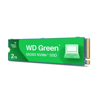 WD Green SN350 NVMe SSD WDS200T3G0C-00AZL0 - SSD - 2 TB - internal - M.2 2280 - PCIe 3.0 x4 (NVMe)