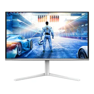 Philips Evnia 6000 27M2N6501L - OLED monitor - gaming - 27" (26.5" viewable) - 2560 x 1440 QHD @ 240 Hz - 400 cd/m² - 1500000:1 - HDR10 - 0.03 ms - 2xHDMI, DisplayPort - white
