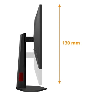 AOC Gaming 27G4ZR - G4 Series - LED monitor - gaming - 27" - 1920 x 1080 Full HD (1080p) @ 240 Hz - Fast IPS - 350 cd/m² - 1000:1 - HDR10 - 0.3 ms - 2xHDMI, DisplayPort - black, red