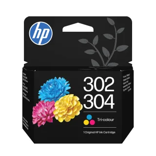HP 302/304 TRI-COLOR ORIGINAL INK CRTG