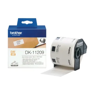 Brother DK11209 Dk Single Lable Rolls F/ QL-500/550 800PCS/Rl 29X62M
