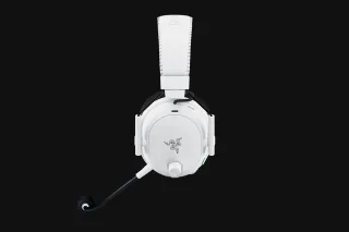 Razer BlackShark V3 Pro - Headset - 7.1.4 channel - full size - Bluetooth / 2.4 GHz radio frequency - wireless, wired - active noise cancelling - 3.5 mm jack, USB-A - noise isolating - white