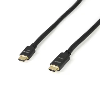 Startech 65 ft (20m) High Speed HDMI Cable - Male to Male - Active - 28AWG - CL2 Rated In-wall Installation - Ultra HD 4K x 2K - Active HDMI Cable (HDMM20MA) - HDMI cable - HDMI male to HDMI male - 20 m - double shielded - black