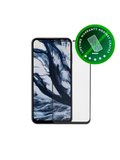 dbramante1928 Eco-shield - Screen protector for mobile phone - glass - frame colour black - for Samsung Galaxy A15