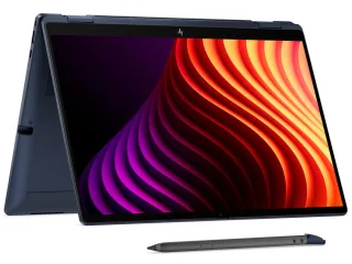 HP EliteBook X Flip G2i Notebook Next Gen Ai - Copilot+ PC - flip design - Intel Core Ultra 7 - 356H / up to 4.7 GHz - Win 11 Pro - Intel Graphics - 32 GB RAM - 512 GB SSD NVMe - 14" OLED touchscreen 2880 x 1800 (3K) @ 120 Hz - Wi-Fi 7, Bluetooth 6.0 - atmospheric blue - kbd: UK - with HP Wolf Pro Security Edition (1 year)