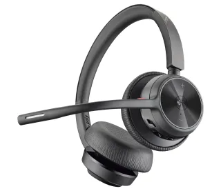 HP Poly Voyager 4320-M - Voyager 4300 UC series - headset - on-ear - Bluetooth - wireless, wired - USB-C - black - Certified for Microsoft Teams, Zoom Certified
