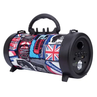Manhattan 165334 London Bluetooth Speaker- Fm Radio Micro Sd Reader 3W